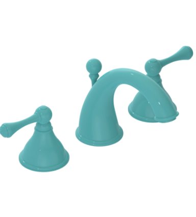 Rubinet 1AFJL Widespread Lav Set With (Jasmin Spout) Less Drain