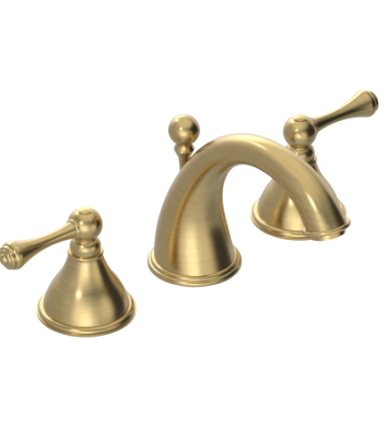 Rubinet 1AFJL Widespread Lav Set With (Jasmin Spout) Less Drain