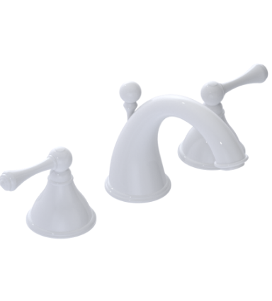 Rubinet 1AFJL Widespread Lav Set With (Jasmin Spout) Less Drain