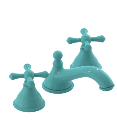 Rubinet 1AFMC Widespread Lav Set (Less Drain)