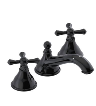 Rubinet 1AFMC Widespread Lav Set (Less Drain)