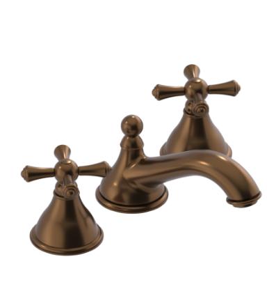 Rubinet 1AFMC Widespread Lav Set (Less Drain)