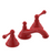 Rubinet 1AFML Widespread Lav Set (Less Drain)