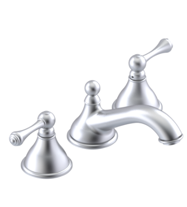 Rubinet 1AFML Widespread Lav Set (Less Drain)