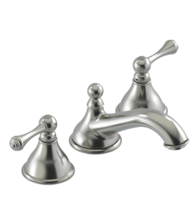 Rubinet 1AFML Widespread Lav Set (Less Drain)