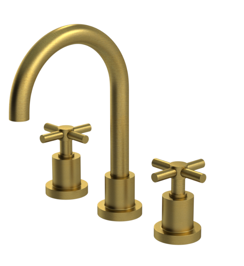 Rubinet 1AGLC Widespread Lav Set With Lasalle Spout (Less Drain) - Parent