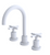 Rubinet 1AGLC Widespread Lav Set With Lasalle Spout (Less Drain)