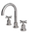 Rubinet 1AGLC Widespread Lav Set With Lasalle Spout (Less Drain)
