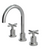 Rubinet 1AGLC Widespread Lav Set With Lasalle Spout (Less Drain)