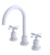 Rubinet 1AGLC Widespread Lav Set With Lasalle Spout (Less Drain)
