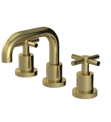 Rubinet 1AGNC Widespread Lav Set (Less Drain)