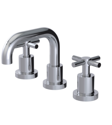 Rubinet 1AGNC Widespread Lav Set (Less Drain)