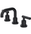 Rubinet 1AGNL Widespread Lav. Set. (Less Drain)