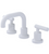 Rubinet 1AGNL Widespread Lav. Set. (Less Drain)