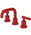 Rubinet 1AGNL Widespread Lav. Set. (Less Drain)