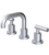 Rubinet 1AGNL Widespread Lav. Set. (Less Drain)