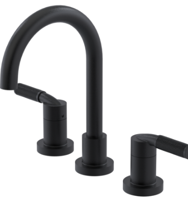Rubinet 1AHLL Widespread Lav. Set. (Less Drain)
