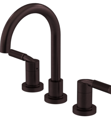 Rubinet 1AHLL Widespread Lav. Set. (Less Drain)