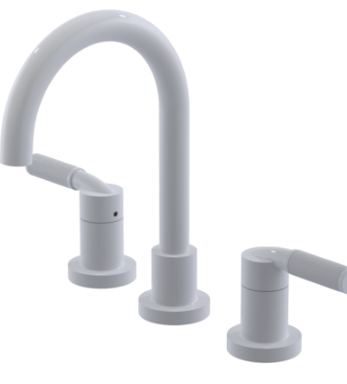 Rubinet 1AHLL Widespread Lav. Set. (Less Drain)