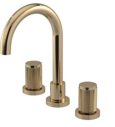 Rubinet 1AHLR Widespread Lav. Set. (Less Drain)