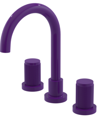 Rubinet 1AHLR Widespread Lav. Set. (Less Drain)