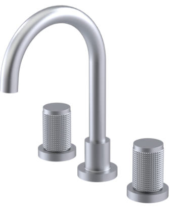Rubinet 1AHLR Widespread Lav. Set. (Less Drain)