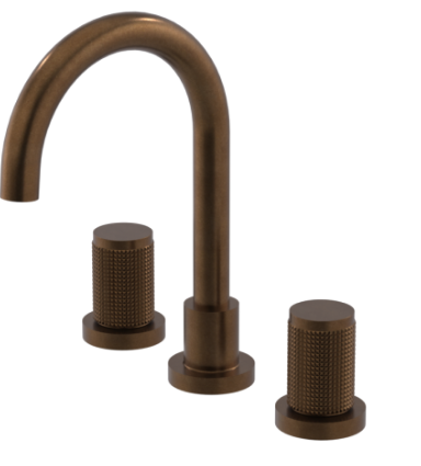 Rubinet 1AHLR Widespread Lav. Set. (Less Drain)
