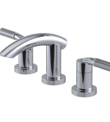 Rubinet 1AHOL Widespread Lav. Set. (Less Drain)