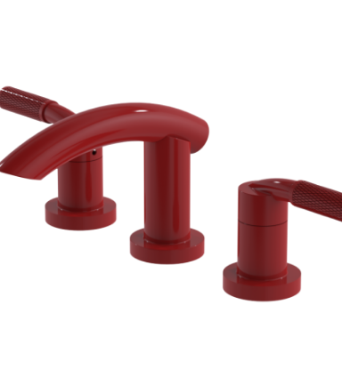Rubinet 1AHOL Widespread Lav. Set. (Less Drain)