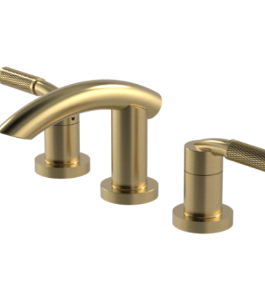 Rubinet 1AHOL Widespread Lav. Set. (Less Drain)