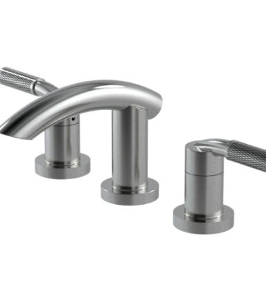 Rubinet 1AHOL Widespread Lav. Set. (Less Drain)