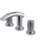 Rubinet 1AHOR WIDESPREAD LAV SET (Less Drain)