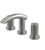 Rubinet 1AHOR WIDESPREAD LAV SET (Less Drain)