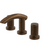 Rubinet 1AHOR WIDESPREAD LAV SET (Less Drain)