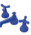 Rubinet 1AHXC Widespread Lav Set (Less Drain)