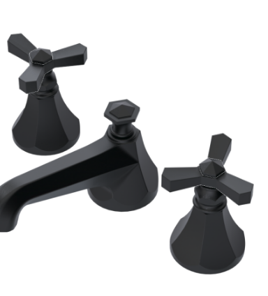 Rubinet 1AHXC Widespread Lav Set (Less Drain)