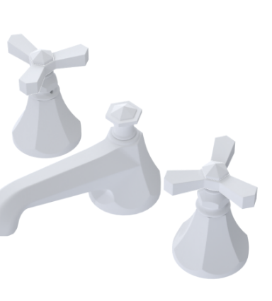 Rubinet 1AHXC Widespread Lav Set (Less Drain)