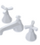 Rubinet 1AHXC Widespread Lav Set (Less Drain)
