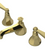 Rubinet 1AHXL Widespread Lav. Set. (Less Drain)