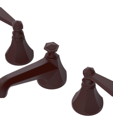 Rubinet 1AHXL Widespread Lav. Set. (Less Drain)