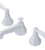 Rubinet 1AHXL Widespread Lav. Set. (Less Drain)