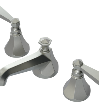 Rubinet 1AHXL Widespread Lav. Set. (Less Drain)