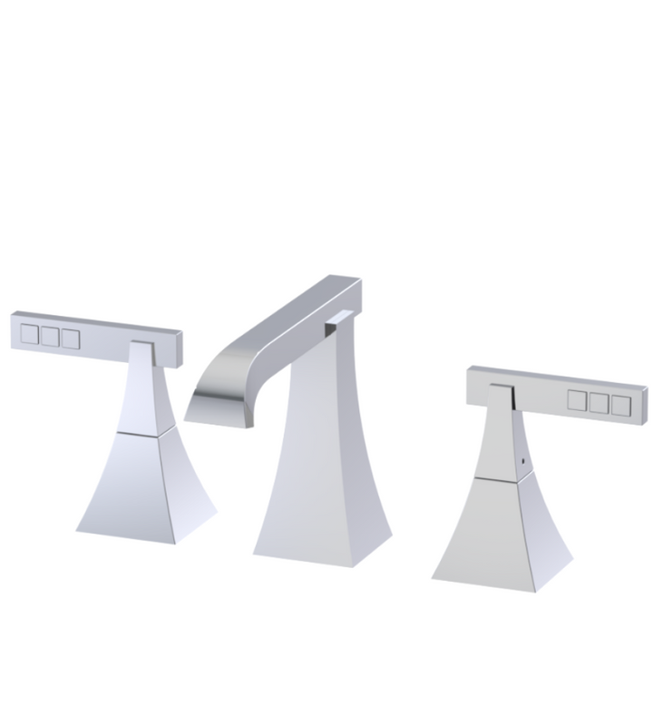 Rubinet 1AICL Widespread Lav Set (Less Drain)