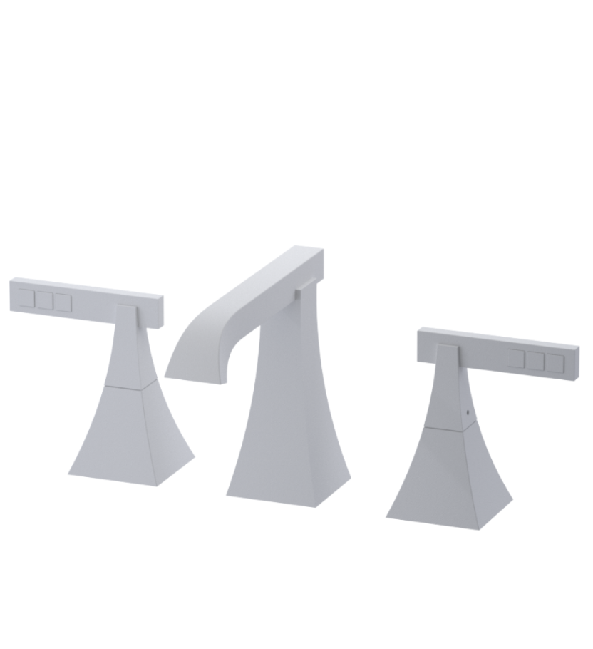 Rubinet 1AICL Widespread Lav Set (Less Drain)