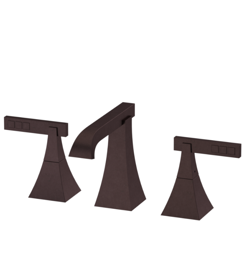 Rubinet 1AICL Widespread Lav Set (Less Drain)
