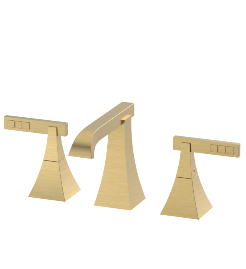 Rubinet 1AICL Widespread Lav Set (Less Drain)
