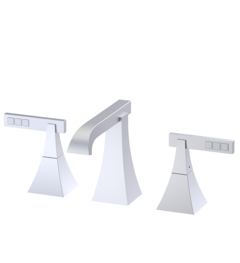 Rubinet 1AICL Widespread Lav Set (Less Drain)