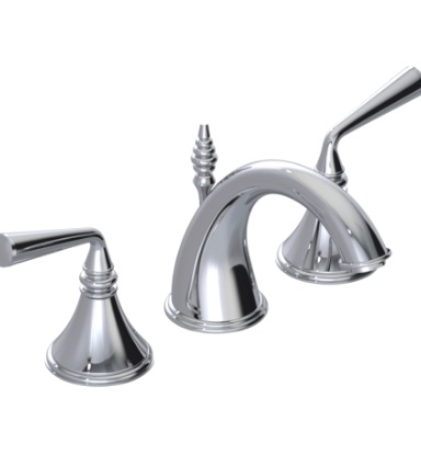 Rubinet 1AJSL Widespread Lav Set (Less Drain)