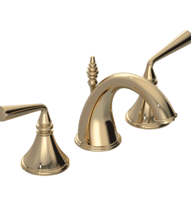 Rubinet 1AJSL Widespread Lav Set (Less Drain)
