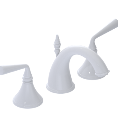 Rubinet 1AJSL Widespread Lav Set (Less Drain)